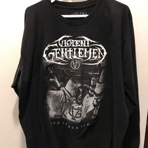 Violent Gentlemen Gretzky 99 death metal shirt